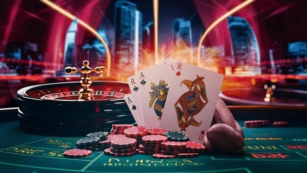 Live dealer studio showing Dragon Tiger table with card outcomes and betting interface